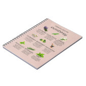 Kleine handleiding voor etherische oliën notitieboek (Linkerzijde)