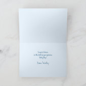 Kleine harten en Bunnies - transparant patroon. Kaart (Binnen)