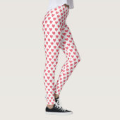 Kleine harten Rode Witte Leggings (Rechts)