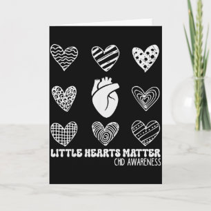 Kleine Hartjes Chd Hartziekte Bewustzijn Maand Wo Kaart