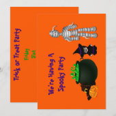 Kleine heek en vrienden kaart (Voorkant / Achterkant)