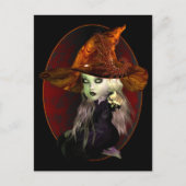 Kleine heks briefkaart (Voorkant)