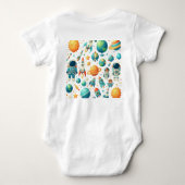 "Kleine held" Romper (Achterkant)