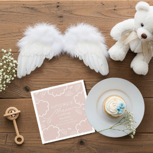 Kleine Hemelse Dankjewol Napkins Roze Servet