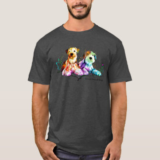 Kleine Heren Schnauzy en Schnuffy T-shirt