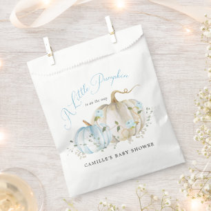 Kleine Herfst Baby shower Bedankzakje