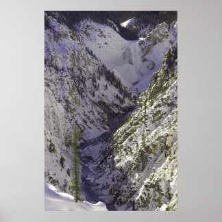 Kleine Herfsten Grote Canyon van de geelsteen Poster