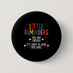 Kleine herinnering Depressie Zelfmoord Geestelijke Ronde Button 5,7 Cm