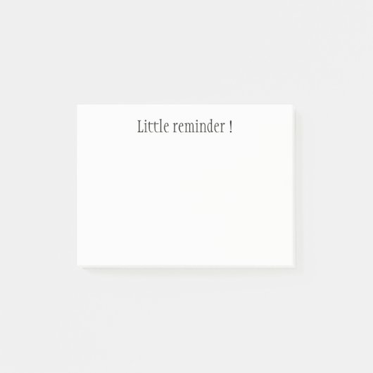 Kleine herinnering post-it® notes (Voorkant)
