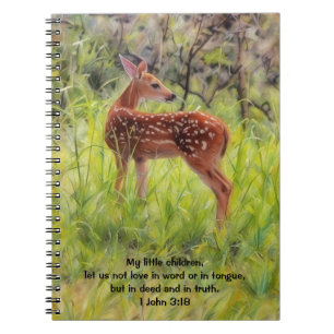 Kleine Hert Natuur Kunst Bijbelvers Gebedsjournaal Notitieboek