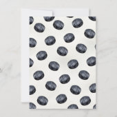 Kleine hockeyspeler Verjaardagsfeestje Kleding Kaart (Achterkant)