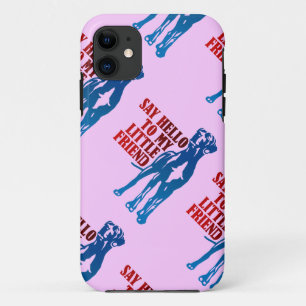 Kleine hond, grote vriend iPhone 11 hoesje