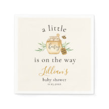 Kleine honing is op komst Bee Baby Shower