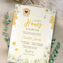 Kleine honingbloem — mama om Baby shower te worden