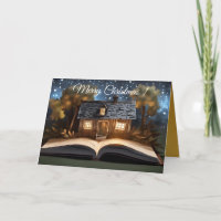Kleine Huis met Sprookje Boek Kerstmis GC