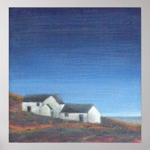 Kleine huizen, Penwith Poster