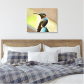kleine Hummingvogel Canvas Afdruk (Insitu (Slaapkamer))
