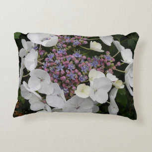 Kleine Hydrangea Bloemen Patroon Accent Kussen