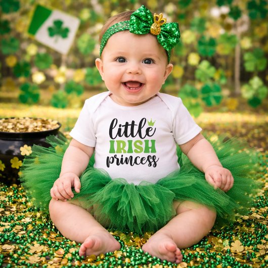 Kleine Ierse Prinses Romper