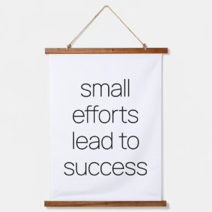 Kleine inspanningen Wood met bovenzijde wandtapijt Hangend Wandkleed