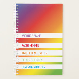 Kleine ironische planner