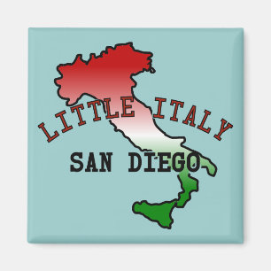 Kleine Italia San Diego Magneet