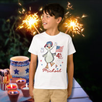  kleine jongen Gekke gans 4 juli