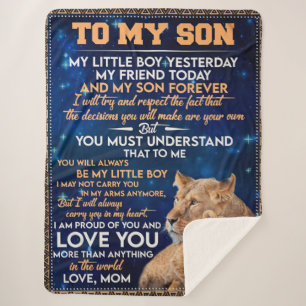 Kleine jongen gisteren, vriend vandaag van Lion Ma Sherpa Deken