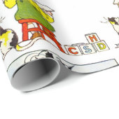 Kleine jongen lezen cadeaupapier (Rol Hoek)