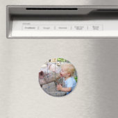 Kleine jongen & varken magneet (Insitu (Vaatwasser))