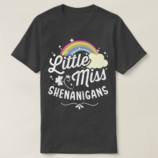 Kleine juffrouw-shenanigans voor meisjes en vrouwe t-shirt (Design voorkant)