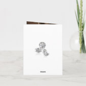 Kleine Kaart van 4 x 5,6 inch (Achterkant)