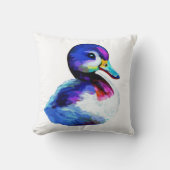 Kleine kaneton met aquarel kussen (Voorkant)