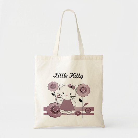 Kleine Kat Canvas tas (Voorkant)