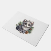 Kleine kat deurmat (Schuin)