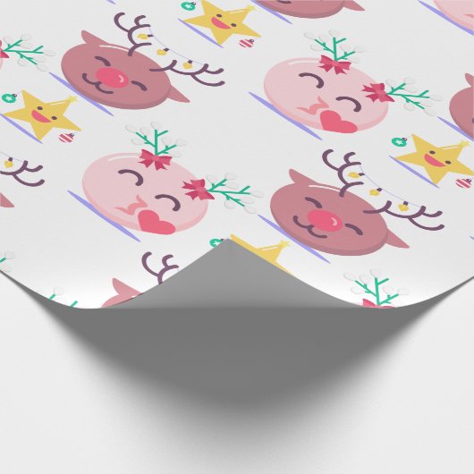 Kleine kerstcadeautjes cadeaupapier (Hoek)