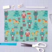 Kleine kerstfeestjes voor voedingskrakers tissuepapier (Craft)