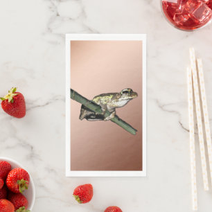 Kleine kikkerolie, schilder van de Guest Towel Nap Servet