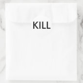 Kleine 'kill' labels (Tas)