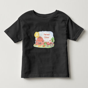 Kleine Kinder boer met voornaam kletsen Shirts