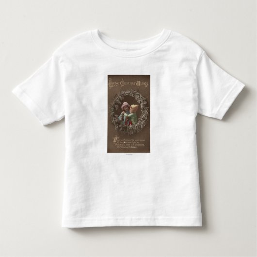 Kleine Kinder Embracing Shirts (Voorkant)