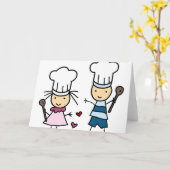 Kleine Kinderen Kaart (Gele Bloem)