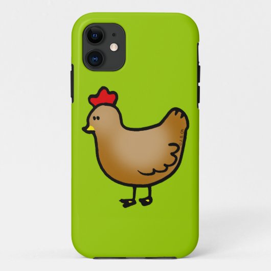 Kleine kip Case-Mate iPhone case (Achterkant)