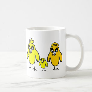 Kleine kip koffiemok