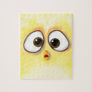 Kleine kip met grote ogen - Kunst tekenen Legpuzzel