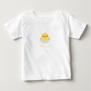 kleine kip schattig baby T-shirt