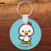 Kleine kip sleutelhanger (Voorkant)
