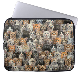 Kleine Kittens Parade Laptop Sleeve