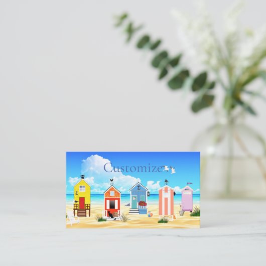 Kleine kleine winkeltjes Thunder_Cove Visitekaartje (Staand voorkant)