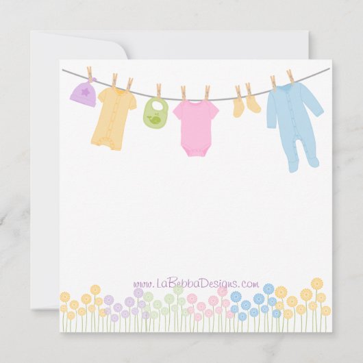 Kleine kleren nippen en zien kaart (Achterkant)